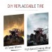 1/12 2.4G 4WD DIY Tire All Terrain High Speed RC Rock Crawler